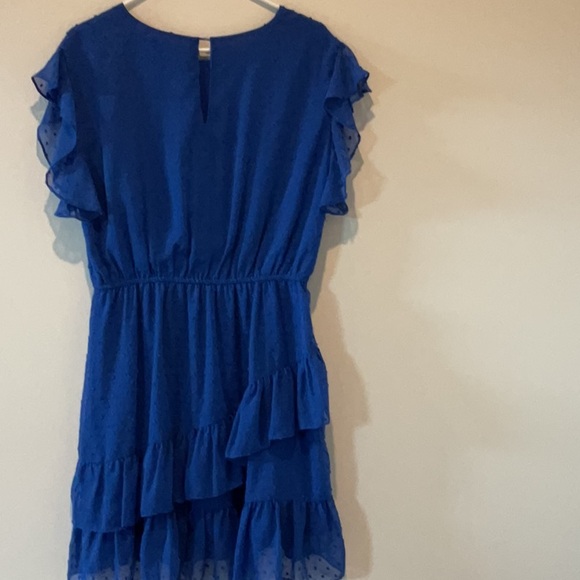 Blue Ruffled Dress - Picture 5 of 5